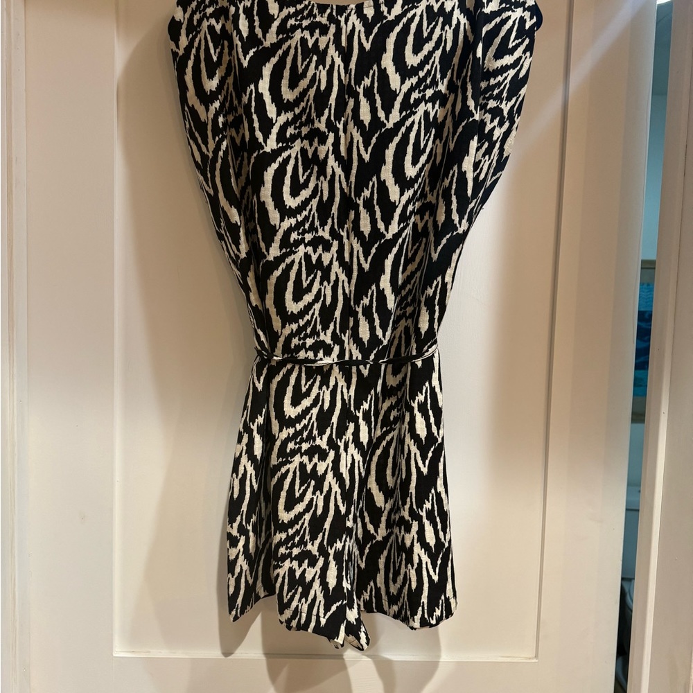 Bora-bora print romper